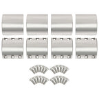 4 Steel Tube Clamps for 1 875 1 7 8 Size Tube Roll Cage Mount