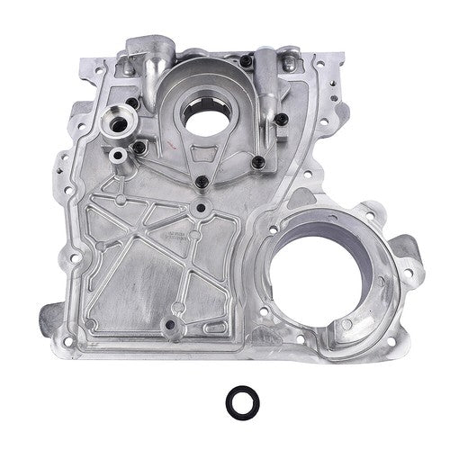 Engine Timing Chain Cover w/ Oil Pump for Chevy Colorado GMC Canyon Buick Isuzu