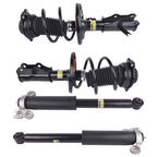 2 Front Strut & Spring Assys + 2 Rear Shock Absorbers For Chevy Malibu 2016-2023