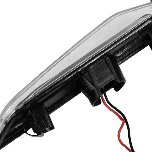 White LED Bumper Side Marker Lights Clear for 2003-2007 for Infiniti G35 Coupe