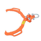 For Logging Tongs Log Skidding Tongs 18 Inch 2 Claw Log Lifting Tongs Grapple