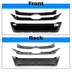 Glossy Black ABS Front Bumper Grille Trim Molding for 2011-2014 Ford Edge 3 Piece