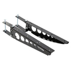 Pair RV 4 Inch Square Rear Bumper Mounting Cargo Carrier Arms Bracket