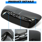 Black Painted Hood Air Intake Vent Scoop for Mini Cooper S 07-14 R55 R56 R57 R58