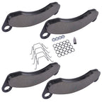 BRAKE PAD KIT 10K-12K AXLE FOR K71-180-00 DEXTER CALIPER 2 WHEELS Semi-Metallic