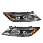 Pair Fits 2014-2015 Kia Optima Halogen Projector Headlight Left & Right Side