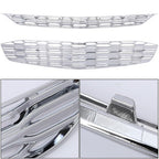 Chrome Snap On Grille Overlay Grill Covers Inserts for 2016 2018 Chevy Malibu
