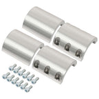 2PCS Universal 1.75 Inch Steel Bolt On Tube Clamps Weld Roll Cage Mount