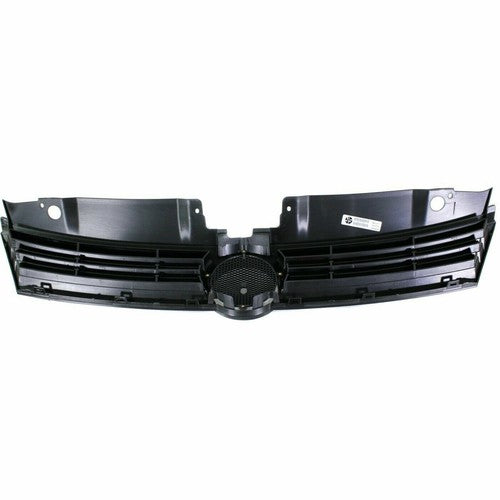 Front Bumper Gray Grille W/Chrome Trim for 2011-2014 for VW for Volkswagen Jetta
