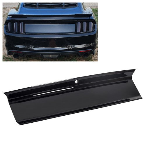 Glossy Black Trunk Panel Decklid Trim Cover for Ford Mustang GT 2015 2023