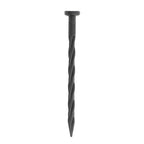 No Dig Lawn Border L-shaped Lawn Garden Edging Kit With Anchoring Spikes Plastic