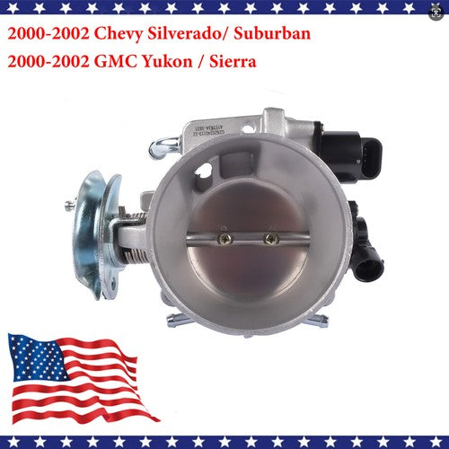 Throttle Body For 2000 2001 2002 GMC Yukon XL Sierra 1500 2500 88984260