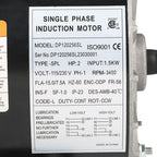 2HP SPL Compressor Duty Electric Motor 3450 RPM 56 Frame 5/8" Shaft 120/240V New
