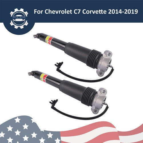 2x Front Shock Absorber Struts w/Electric 84235048 For Chevy Corvette 14-19 6.2L