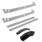 Inner And Outer Rocker Panels With Cab Corners For 99-07 Chevy Silverado 4dr Ext Cab