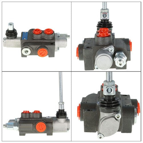 Hydraulic Directional Control Valve SAE Ports 3600Psi W/Joystick 1 Spool 13Gpm