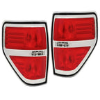 Rear Tail Lights Brake Lamps Assembly Kit for 2009-2014 Ford F-150 Pickup Truck