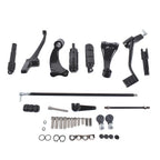 Forward Controls Foot Pegs Levers Linkages For HarleySportster 883/1200 Aluminum