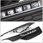 For 2016 2017 Honda Accord Sedan 4Dr LED Fog Lights Bumper Lamps+Wiring+Switch