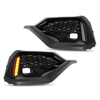 sequential LED Turn Signal DRL Fog Bezel Light Pair for Subaru WRX STI 2022-2024