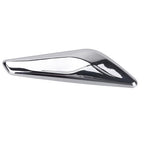 2x Front Fender Right + Left Side Chrome Finisher for BMW X3 F25 X4 F26 13-16 17
