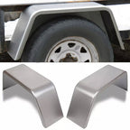 Pair Of Square Single Axle Trailer Fenders For 14 15 16 Inch Wheels For Cargo