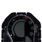 LCD Speedometer Gauge Cluster with Chrome Bezel Fits for Sea-Doo GTI Rental SE