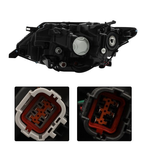Headlight Replacement For Nissan Rogue 2017 2018 2019 Right Side Chrome Housing