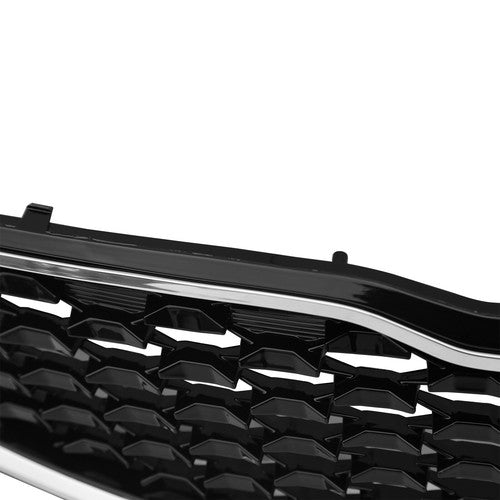 86350B0010 Front Upper Grille Chrome for 2017-2018 for Kia Forte Sedan LX SX