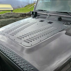 Vented Hood Louver Black For Jeep Wrangler TJ LJ 2003 2004 2005 2006