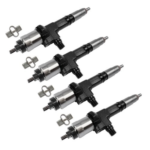Ser of 4 Common Rail Fuel Injectors Fits for Kubota V3800 V3800T 3.8L 1J50053052