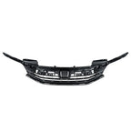 Front Bumper Grille Upper Lower 2PCS for 2016 2017 Honda Accord Sedan 4D