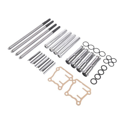 Adjustable Pushrod&Cover Kit For Harley-Davidson 1999-2017 Touring Softail Dyna