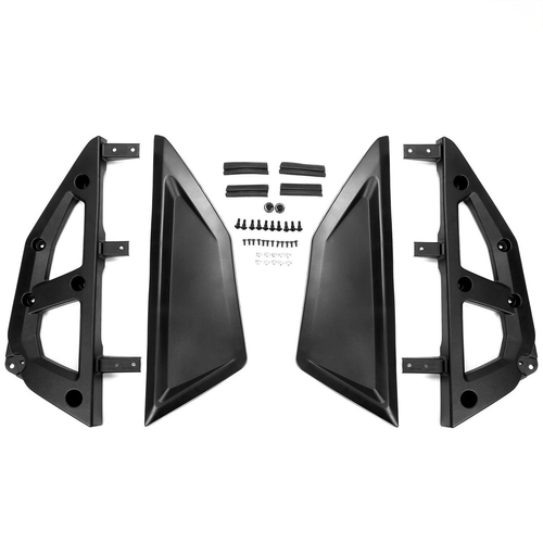 Black Plastic Front Plus Rear Lower Door Panel For Honda Talon 1000x 4 2020-2024