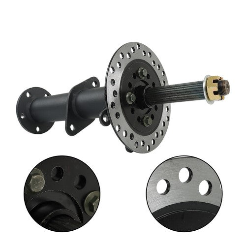 Fit For 6 Inch and 7 Inch wheels 40 Inch Rear Axle Kit with 3 Stud Hub New