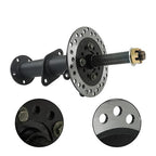 Fit For 6 Inch and 7 Inch wheels 40 Inch Rear Axle Kit with 3 Stud Hub New