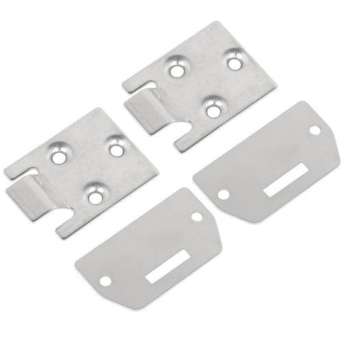 Seat Bottom Hinge and Plate Set of 2 For EZGO TXT/Medalist 1995 Up Golf Cart