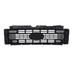 New Gloss Black Plastic Front Upper Grill Grille For Ford F250 XL/XLT 2023 2024