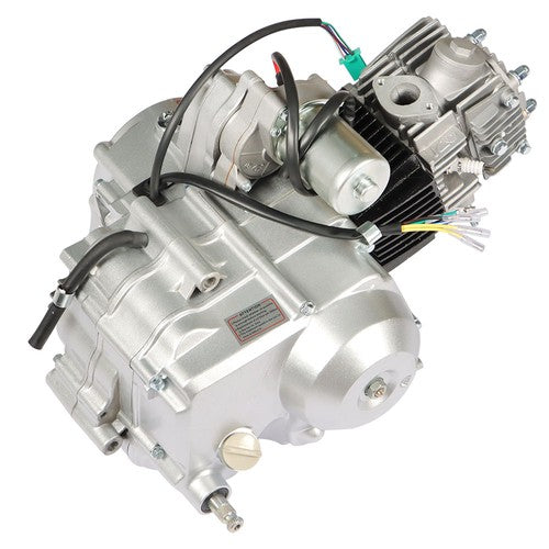 125cc 4 Stroke Engine Motor ATV 3-Speed Semi Auto w/Reverse Electric Start New