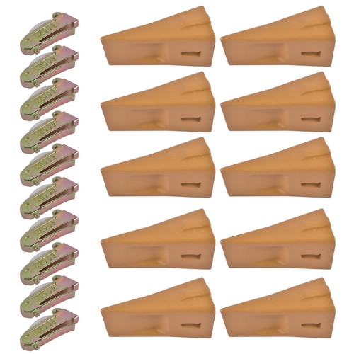 X290 Sharp Bucket Teeth/Tooth with K290S Flexpins Fit for Mini Excavator 10Pcs