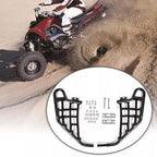 Black Aluminium Standard Nerf Bars Guard With Nets for Honda TRX 700XX 2008 2009