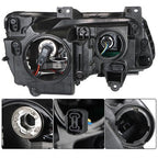 Fit For Chrysler 300 2011-2014 LH/Left Headlight Replacement Chrome Housing