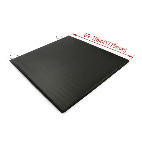 Soft Roll Up 5.8 FT Tonneau Cover with Light for GMC Sierra Silverado 1500 2007-2025