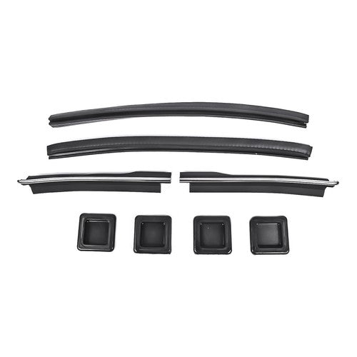 17 Pcs Door Tailgate Weatherstripping Seal Kit For any 1978-1987 Chevy El Camino