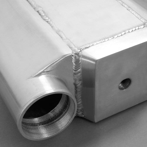 Aluminum Water Intercooler A/W IC 2.5" in 3" out Liquid Core For Jet Ski Sea Doo