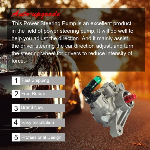 Power Steering Pump For 06-11 Honda Civic DX EX LX 1.8L L4 56110RNAA01