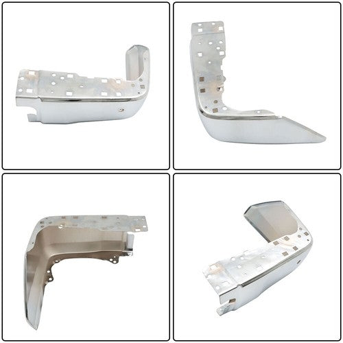 Rear Bumper End Right Passenger Side For Toyota Tundra 2014-2017 W/ Holes Chrome