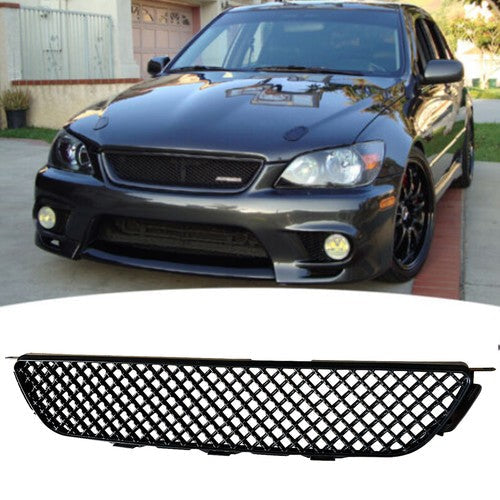Hood Mesh Front Upper Grille Grill for Lexus IS300 2001 2002 2003 2004 2005