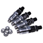 4xFuel Injector 16454-53905 forKubota V2203 V2403 M4700 M4900 M5140 M5400 MX5100
