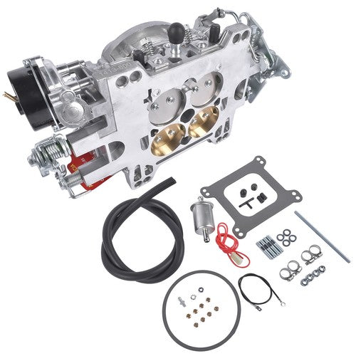 Carburetor Fits Performer Series 4 BBL 800 CFM Electric Choke Satin Finish 1413